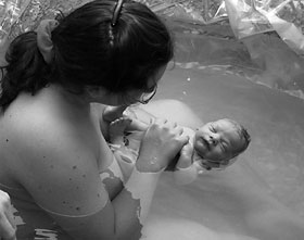 Kirsten Water Birth